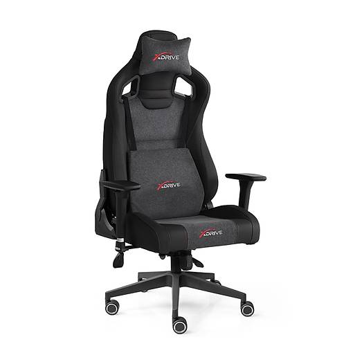 xDrive Akdeniz Kuma� Profesyonel Oyuncu Koltu�u Gri/Siyah