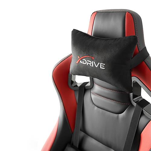 xDrive Akdeniz Profesyonel Oyuncu Koltuu Krmz/Siyah