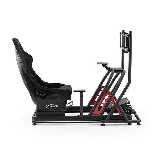 xDrive RGB Alminyum Yar Simlatr Kokpiti ve F1 Koltuu BS02