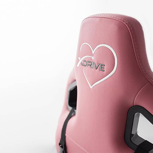xDrive Akdeniz Profesyonel Oyuncu Koltu�u Pembe/Beyaz