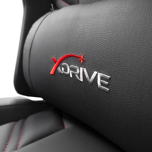 xDrive F�rt�na Ayak Uzatmal� Profesyonel Oyuncu Koltu�u Siyah/Siyah