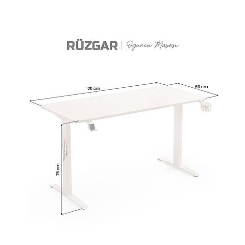 xDrive R�zgar Oyuncu Masas� Beyaz (4 �l�� Se�ene�i)
