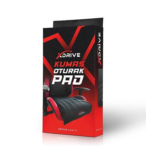 xDrive Premium Oturak Pad Kuma Siyah