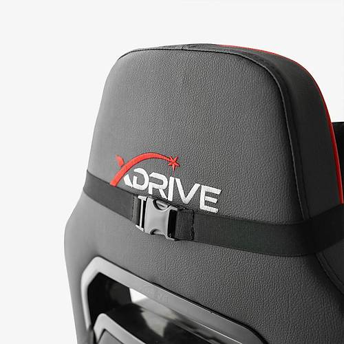 xDrive Gktrk Profesyonel Oyuncu Koltuu Krmz/Siyah
