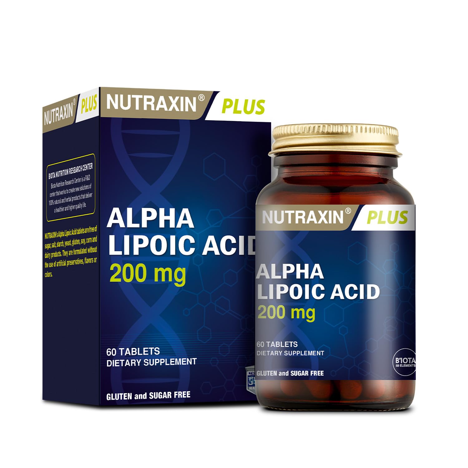 Nutraxin Alpha Lipoic Acid 200 Mg 60 Tablet Gıda Takviyesi