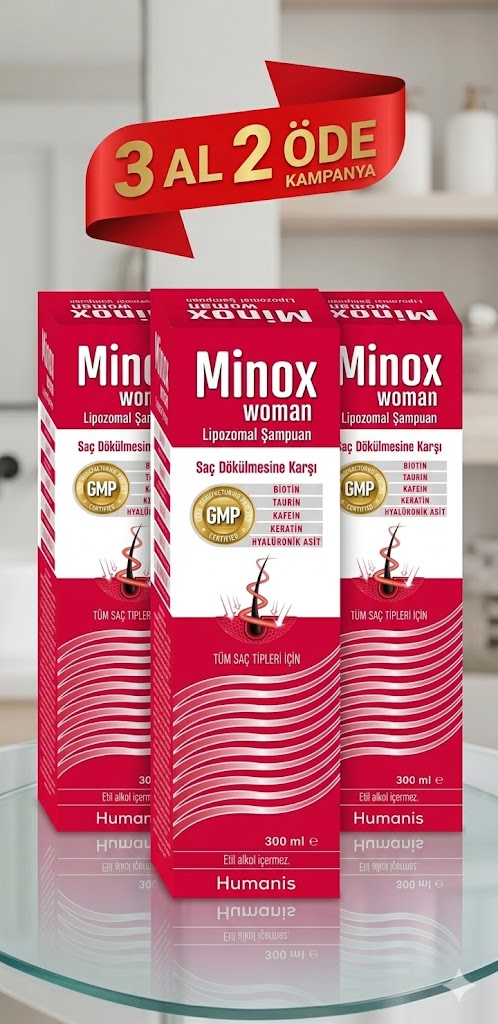 Humanis MİNOX WOMEN LİPOZOMAL ŞAMPUAN 3 AL 2 ÖDE FORM