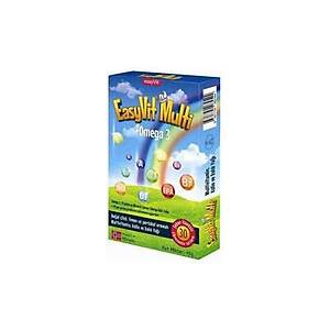 EasyVit Multi Omega 3 �i�nenebilir Tablet 30 Adet Omega 3 Takviyes