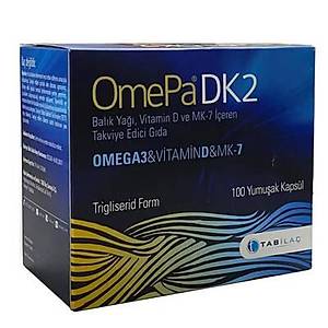 Omepa DK2 Omega 3 Vitamin D Menaq7 100 Yumu�ak Kaps�l