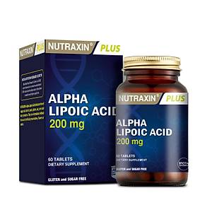 Nutraxin Alpha Lipoic Acid 200 Mg 60 Tablet G�da Takviyesi