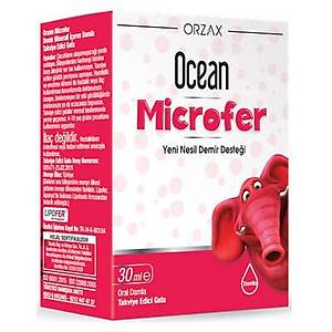 Orzax Ocean Microfer Damla 30 ML Demir Takviyesi