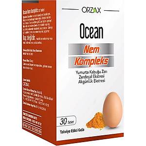 Orzax Ocean Nem Kompleks 30 Tablet Bitkisel Takviye