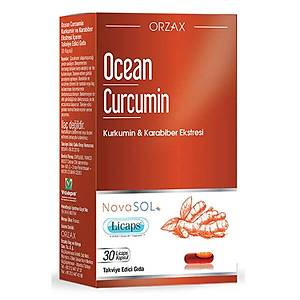Orzax Ocean Curcumin 30 Kaps�l G�da Takviyesi