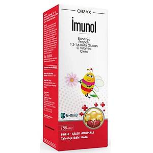 Orzax Imunol �urup 150 ml Ball� �ilek Aromal�