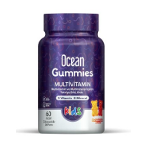 Orzax Ocean Smart Gummies Multivitamin Meyve Sulu Jel 64 Adet