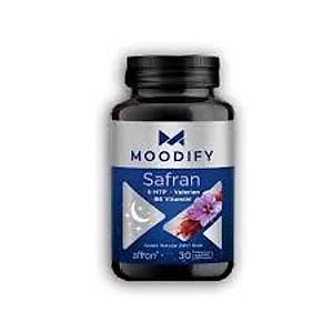 MOODIFY SAFRAN - 5-HTP, VALERIAN, B6 V�TAM�N  30 KAPS�L