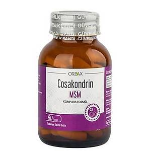 Orzax Cosakondrin MSM Complex 60 Tablet G�da Takviyesi