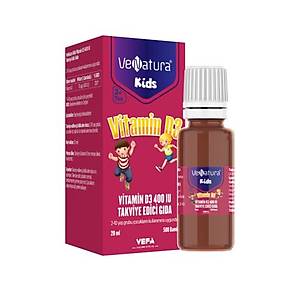 Venatura Kids Vitamin D3 400 IU Takviye Edici G�da 20 ml