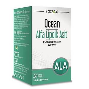 Orzax Ocean Alfa Lipoik Asit 200 mg 30 Kaps�