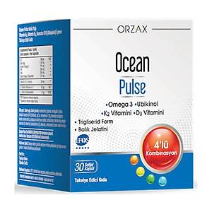 Orzax Ocean Omega 3 Pulse 30 Kaps�l Bal�k Ya��