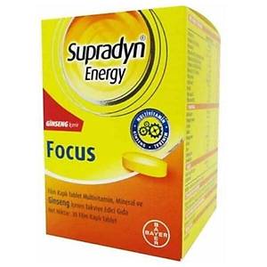 Supradyn Energy Focus 30 Film Kapl� Tablet Multivitamin