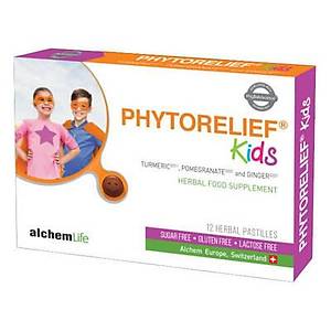 Phytorelief Kids 12 Pastil �ocuklar ��in Bitkisel Pastil