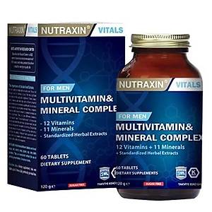 Nutraxin Mens Multi Vitamin Complex 60 Tablet