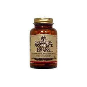 Solgar Chromium Picolinate 200 Mcg 90 Kaps�l