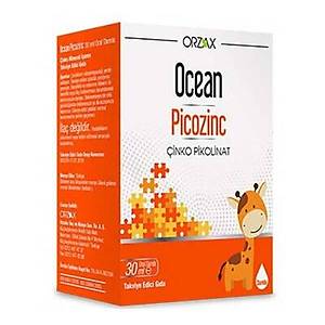 Orzax Ocean Picozinc Takviye Edici G�da 30 Kaps�l