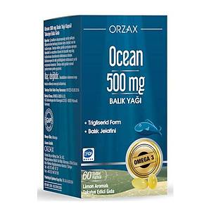 Orzax Ocean Omega 3 500 Mg Saf Bal�k Ya�� 60 Kaps�l
