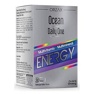 Orzax Ocean Daily One Energy 30 Tablet Multivitamin