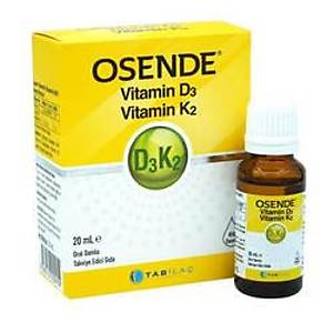 Osende Vitamin D3K2 Damla 20 ml