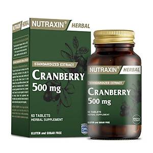 Nutraxin Cranberry 500 Mg 60 Tablet G�da Takviyesi