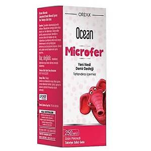 Orzax Ocean Microfer Lipozomal �urup 250 ML