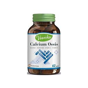 Voonka Calcium Ossis 62 Tablet Kalsiyum Takviyesi