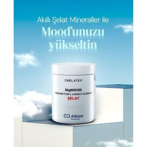 CHELATEX MGMOOD (Magnezyum L-Lizinat Glisinat) �ELAT 60 KAPS�L