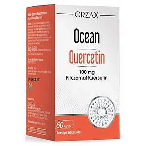 Orzax Ocean Quercetin 100 mg 60 Kaps�l