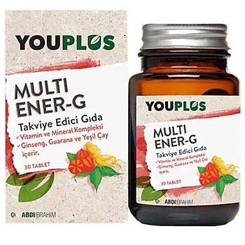 Youplus Multi Ener-G Vitamin 30 Tablet Vitamin Takviyesi