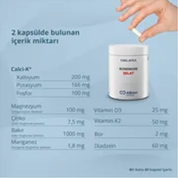 CHELATEX BONEMORE �ELAT 60 KAPS�L