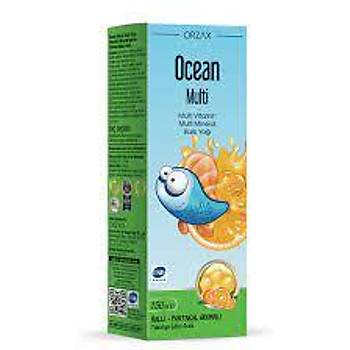 Orzax Ocean Omega 3 Multi Vitamin Multi Mineral Ballı Portakal Aromalı Balık Yağı