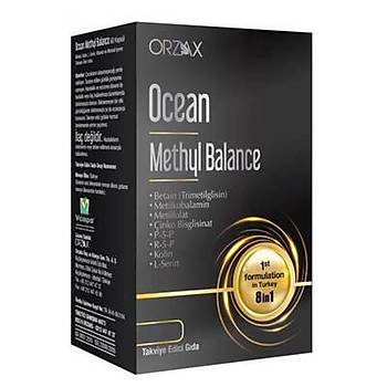 Orzax Ocean Methyl Balance 60 Kapsül Gıda Takviyesi