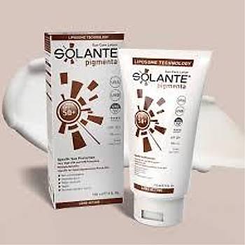 Solante Pigmenta Spf 50 150 ML Lekeli Ciltler i�in G�ne� Kremi