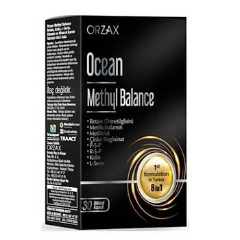 Orzax Ocean Methyl Balance 30 Kapsül Gıda Takviyesi