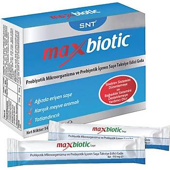Maxbiotic Probiyotik + Prebiyotik 14 Şase