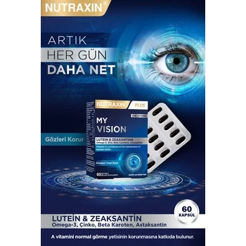 NUTRAXIN MY VISION  GZ VTAMN 60 KAPSL
