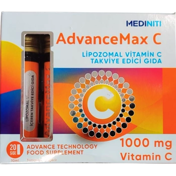 ADVANCEMAX C LPOZOMAL C 1000 MG SIVI 20 E