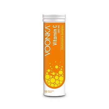 Voonka Vitamin C 1000 mg Glutathione Complex 15 Efervesan