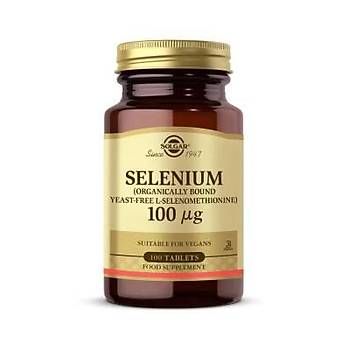 SOLGAR SELENIUM 100MG 100 TB