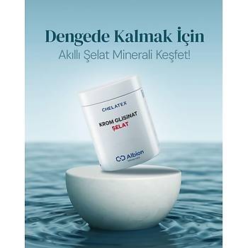 CHELATEX KROM GL�S�NAT �ELAT 60 TABLET