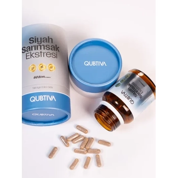 QUBTIVA S�YAH SARIMSAK EKSTRES� 60 KAPS�L