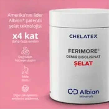 CHELATEX FERIMORE DEM�R B�SGL�S�NAT �ELAT 60 KAPS�L